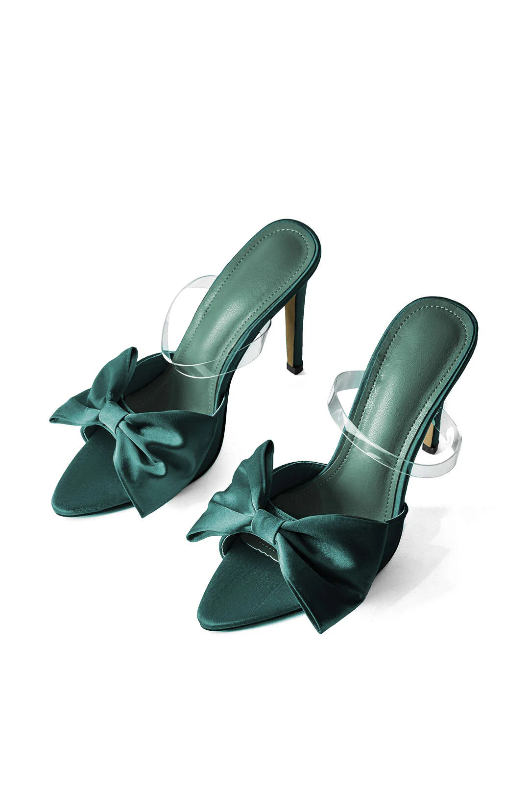 Bowtie Slingback High Heels - Image 16