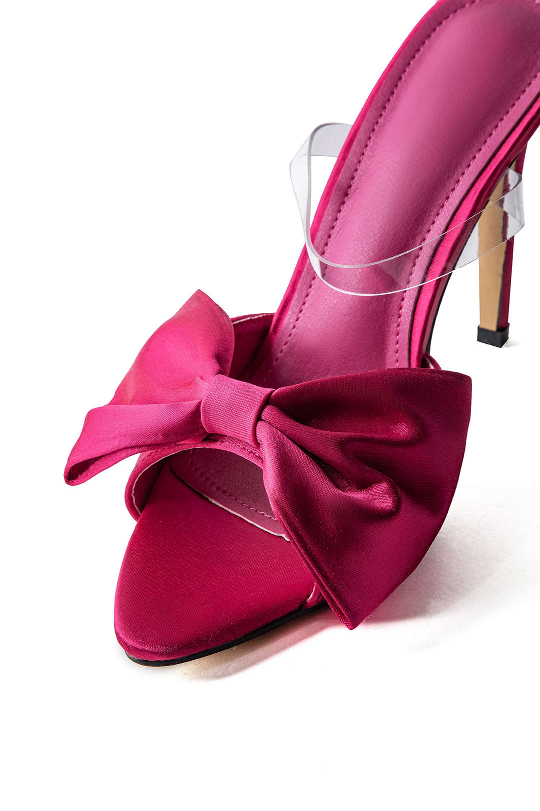 Bowtie Slingback High Heels - Image 4