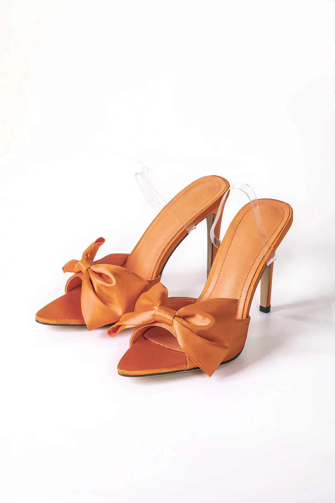 Bowtie Slingback High Heels - Image 8