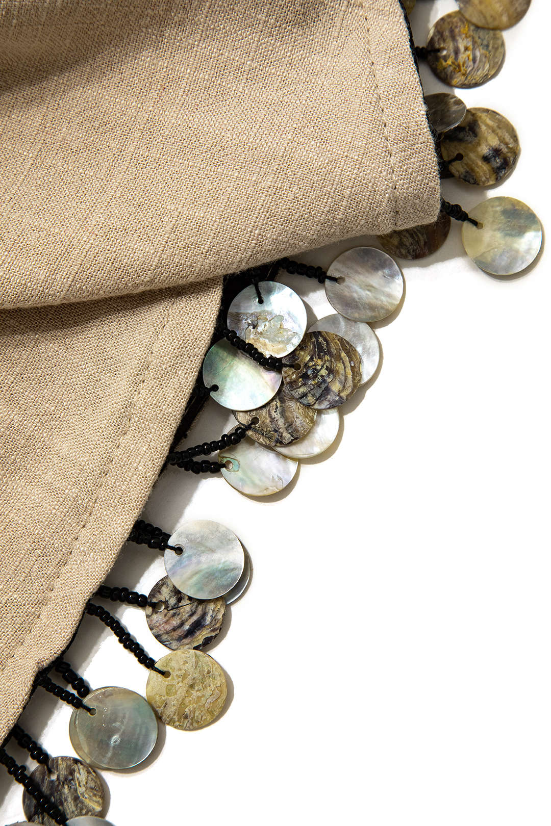 Linen Disc Tassel Skirt - Image 5