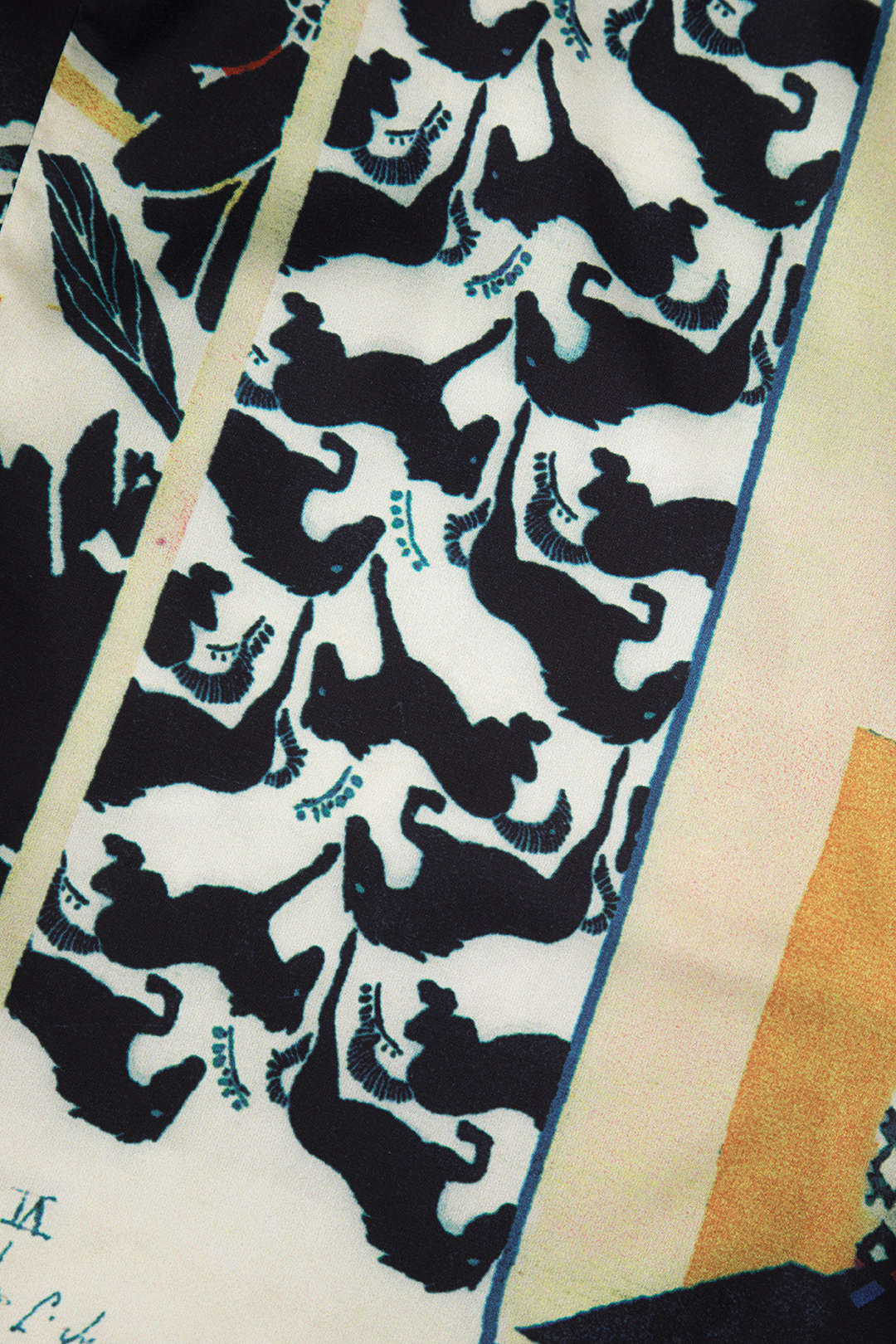 Floral Print High Waisted Straight Leg Pants - Image 14