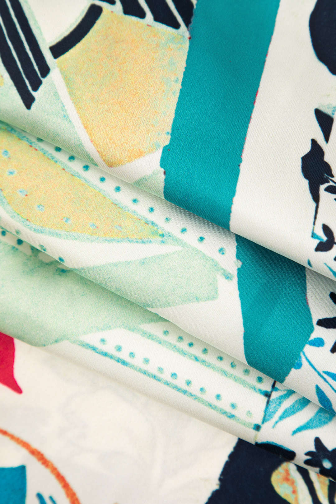 Floral Print High Waisted Straight Leg Pants - Image 15