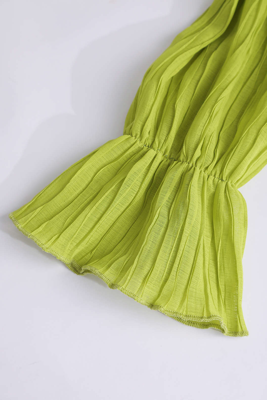 V-Neck Ruffle Detail Mini Dress - Image 4