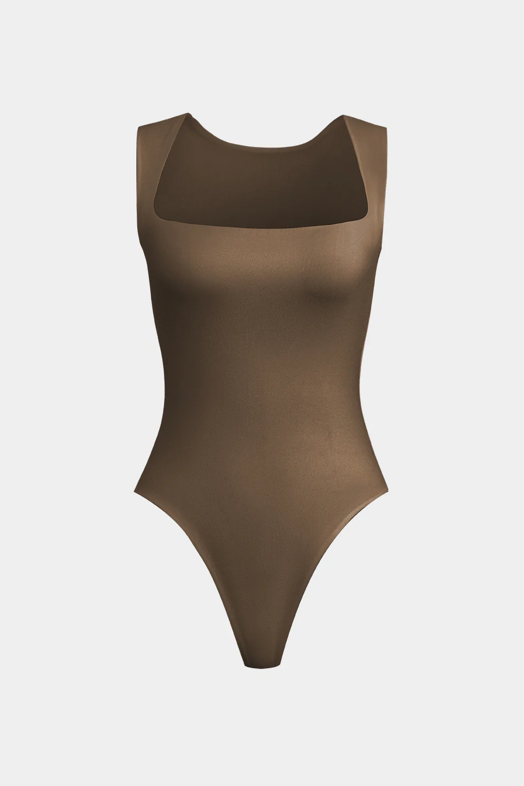 Solid Basic Square Neck Bodysuit - Image 11