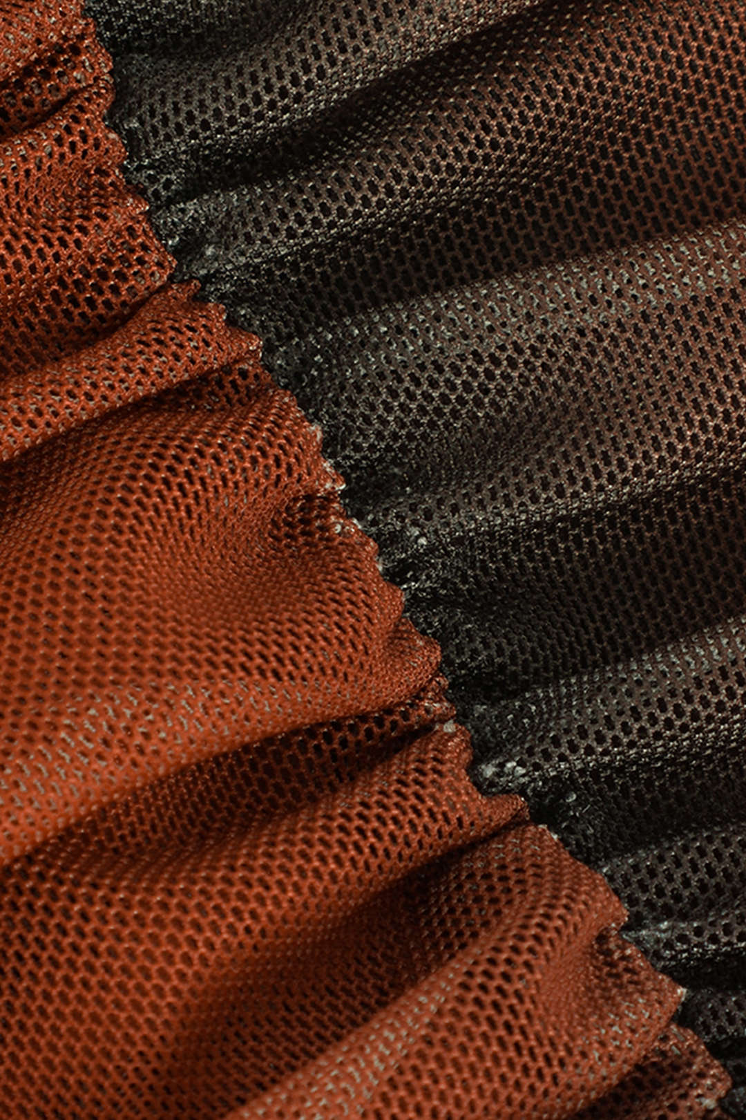 Tie Dye Sheer Mesh Long Sleeve Top - Image 3