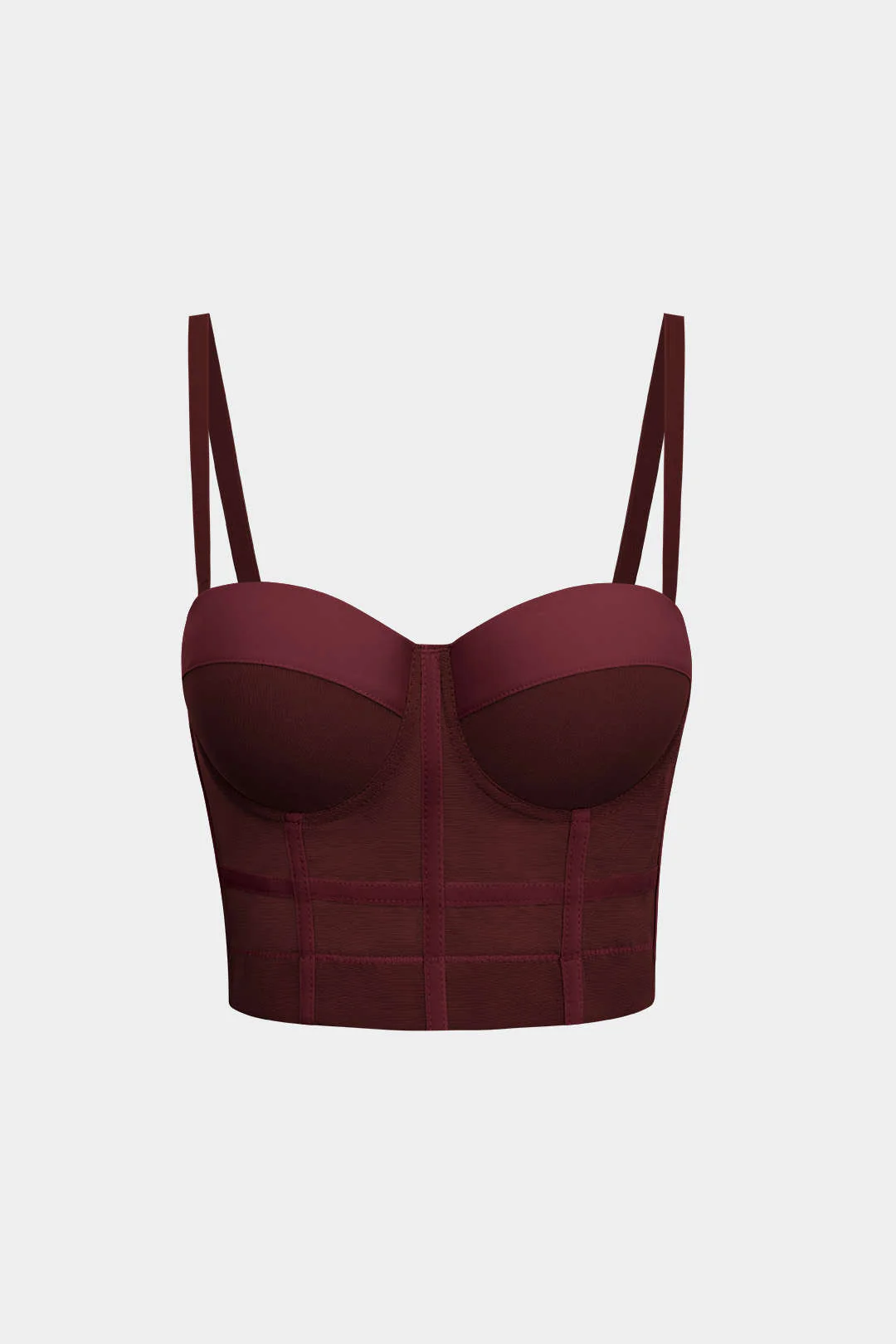 Mesh Underwire Bustier Top - Image 9