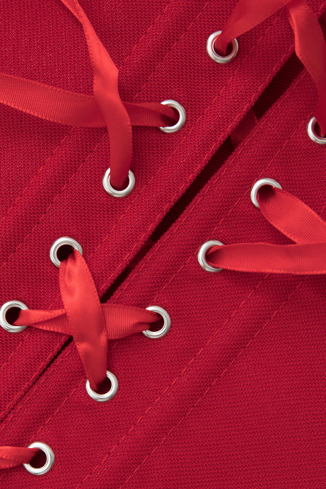 V-Hem Tie Back Corset Top - Image 14